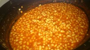 Cooled Baked Beans